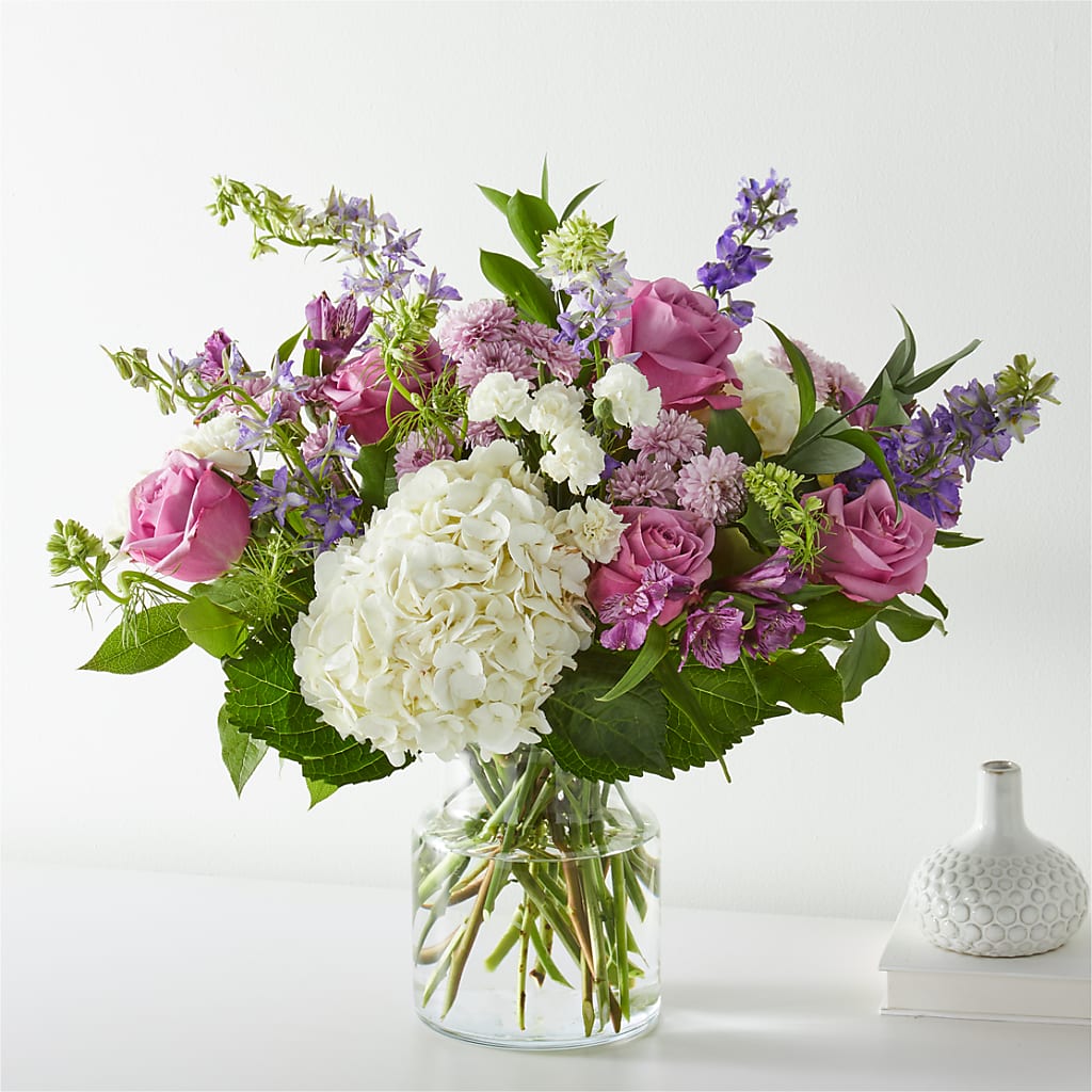 Violet Caress Bouquet – Miles Of Flowers, Dothan AL