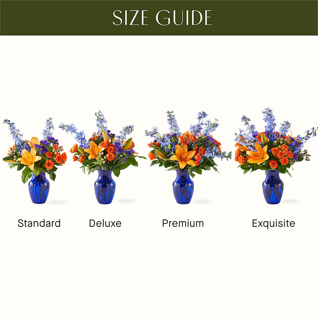 Radiant Citrus Bouquet – Miles Of Flowers, Dothan AL