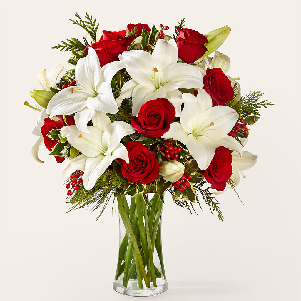 Sparkling Snowflakes Bouquet – Miles Of Flowers, Dothan AL
