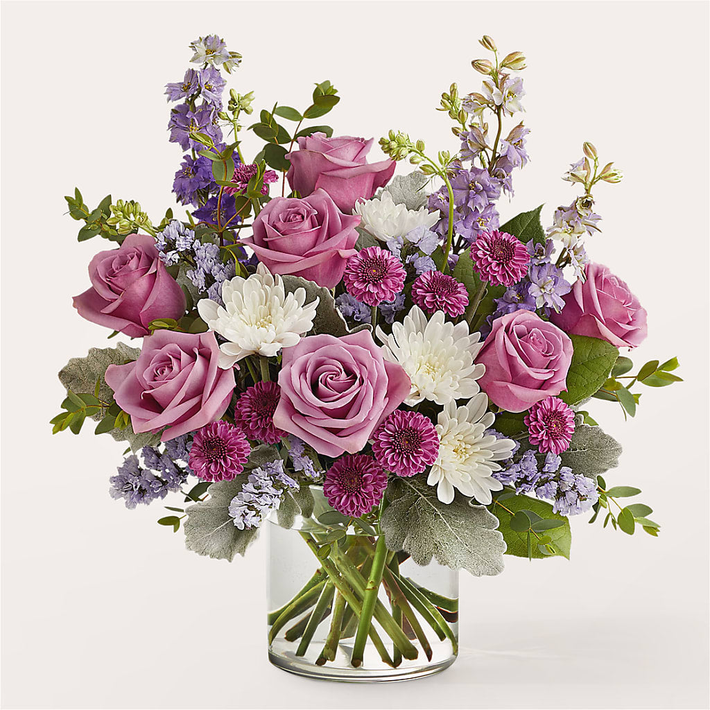Violet Frost Bouquet – Miles Of Flowers, Dothan AL