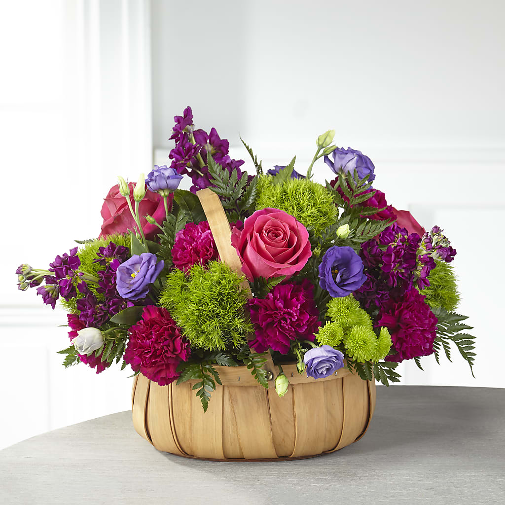 Serene Sanctuary Basket – Miles Of Flowers, Dothan AL