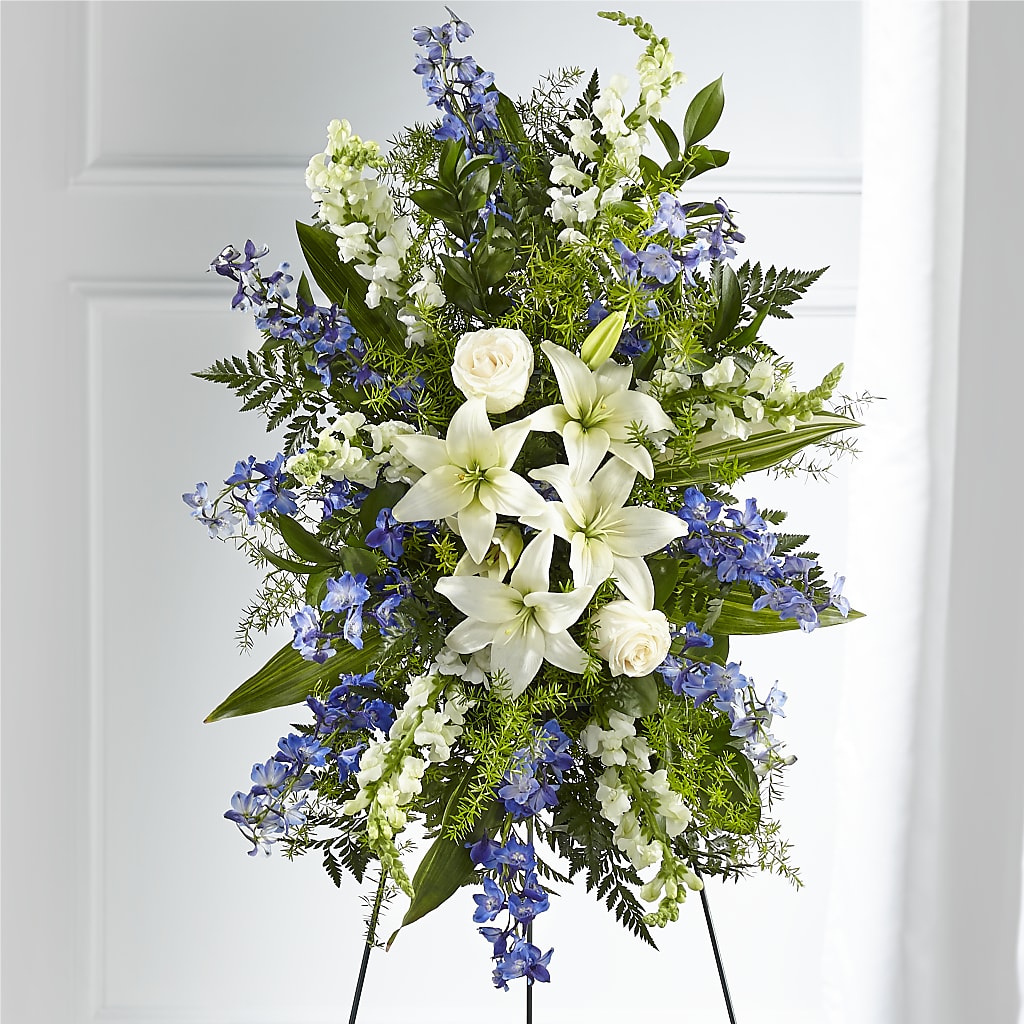 Faithful Friend Standing Spray – Miles Of Flowers, Dothan AL