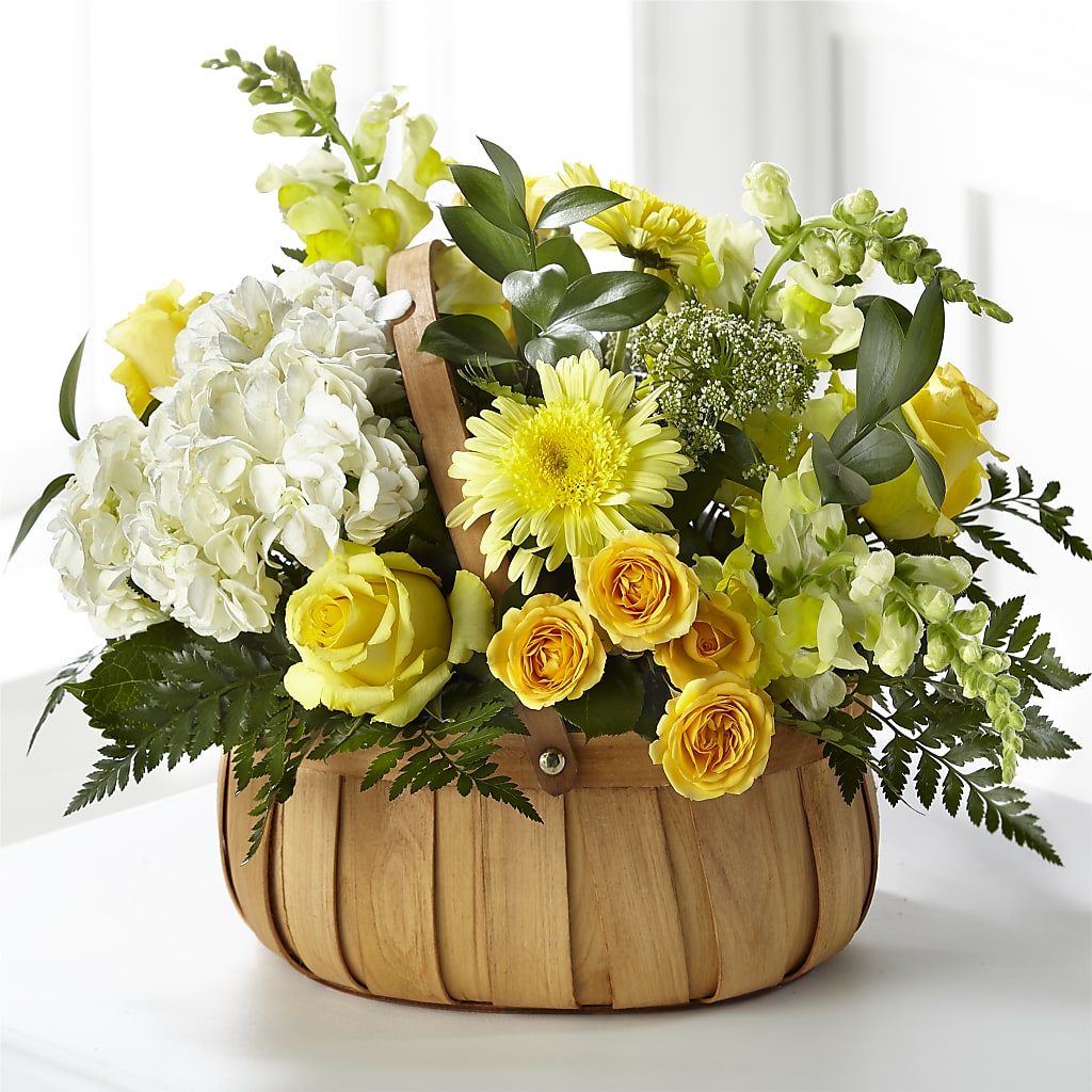 Rustic Remembrance Basket – Miles Of Flowers, Dothan AL