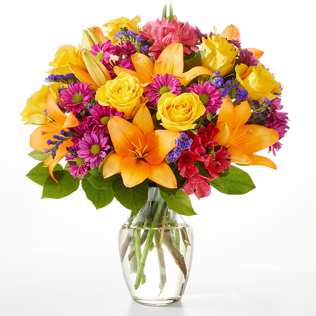Colorful Visions Bouquet – Miles Of Flowers, Dothan AL