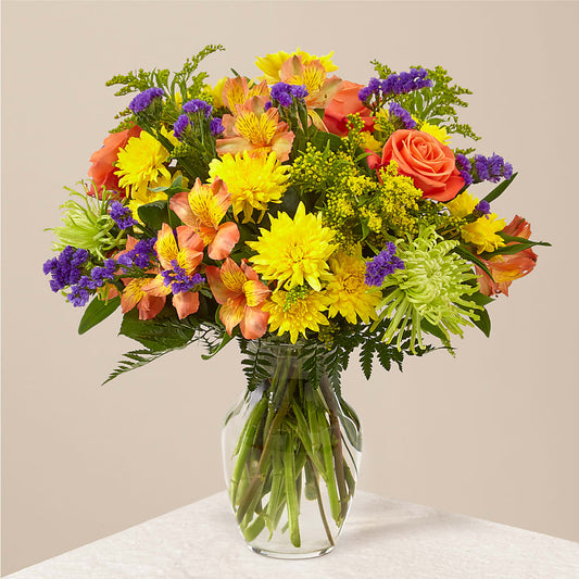 Marmalade Skies Bouquet –  Miles Of Flowers, Dothan AL