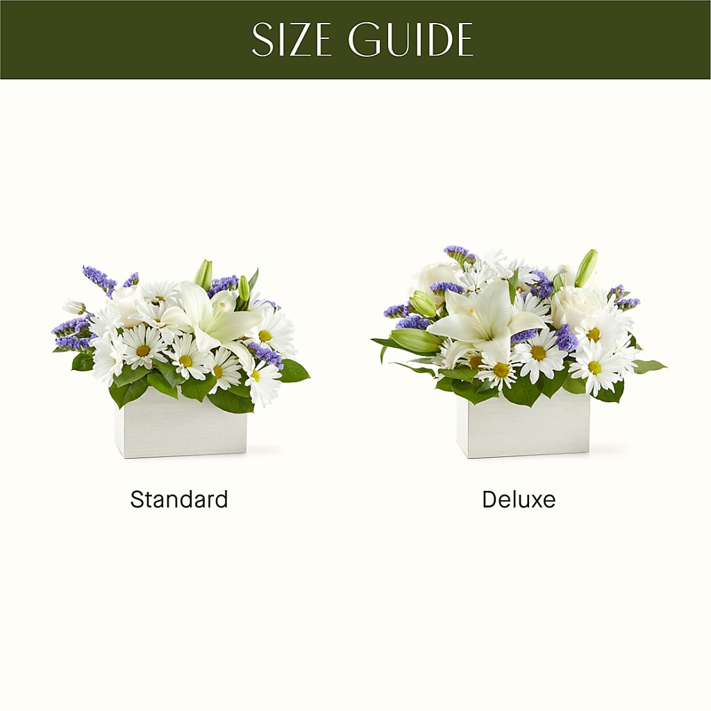 Beyond Blue Box Bouquet –  Miles Of Flowers, Dothan AL
