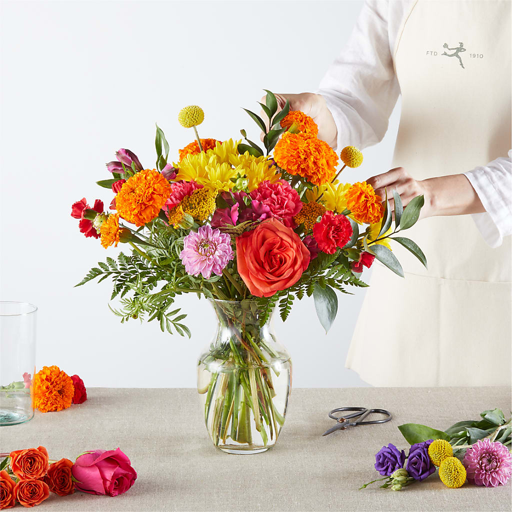 Feast of Color – A Florist Original –  Miles Of Flowers, Dothan AL