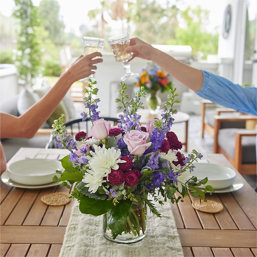 Violet Frost Bouquet –  Miles Of Flowers, Dothan AL