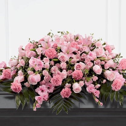 Garden of Comfort Casket Spray (Standard) –  Miles Of Flowers, Dothan AL
