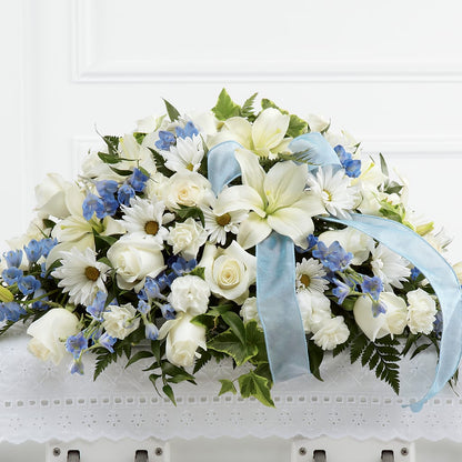 Tender Treasure Casket Spray –  Miles Of Flowers, Dothan AL