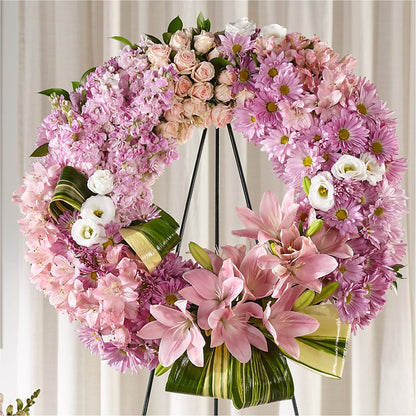 Gift of Warmth Wreath –  Miles Of Flowers, Dothan AL