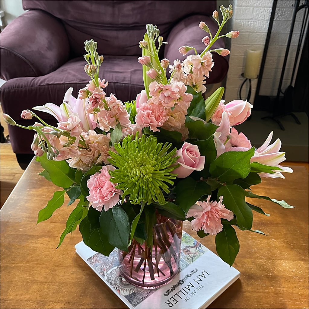 Pretty in Pink Bouquet –  Miles Of Flowers, Dothan AL