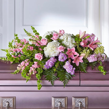 Life's Gratitude Casket Spray –  Miles Of Flowers, Dothan AL