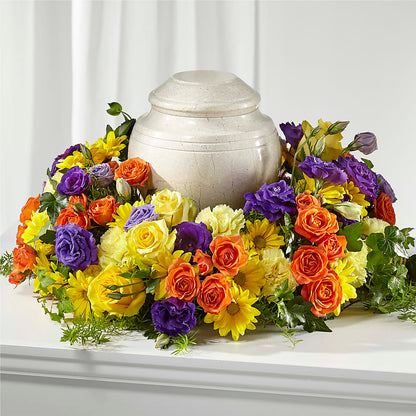Blossoms of Remembrance Cremation Adornment –  Miles Of Flowers, Dothan AL