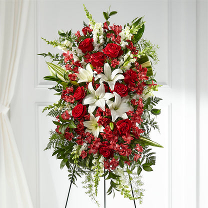Everlasting Memory Standing Spray –  Miles Of Flowers, Dothan AL