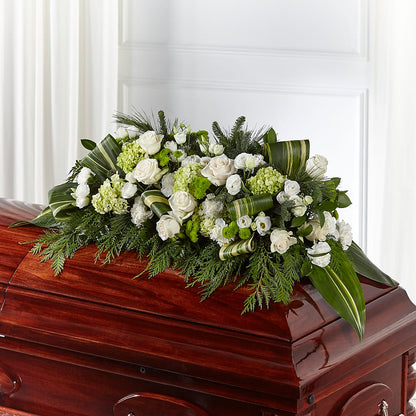 Hopeful Gesture Casket Spray –  Miles Of Flowers, Dothan AL